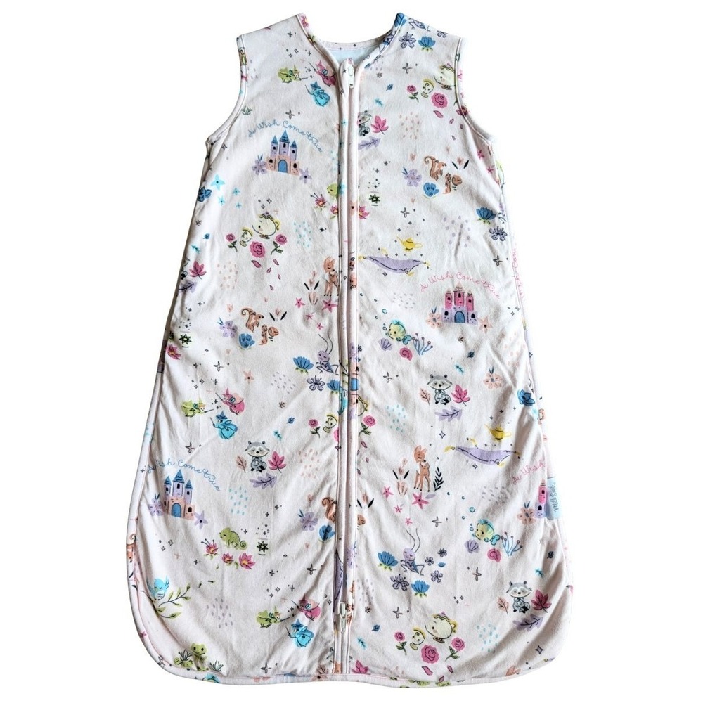 Milk Snob Disney Weighted Sleep Bag Sack 0-6M 1.0 TOG Princess Pink